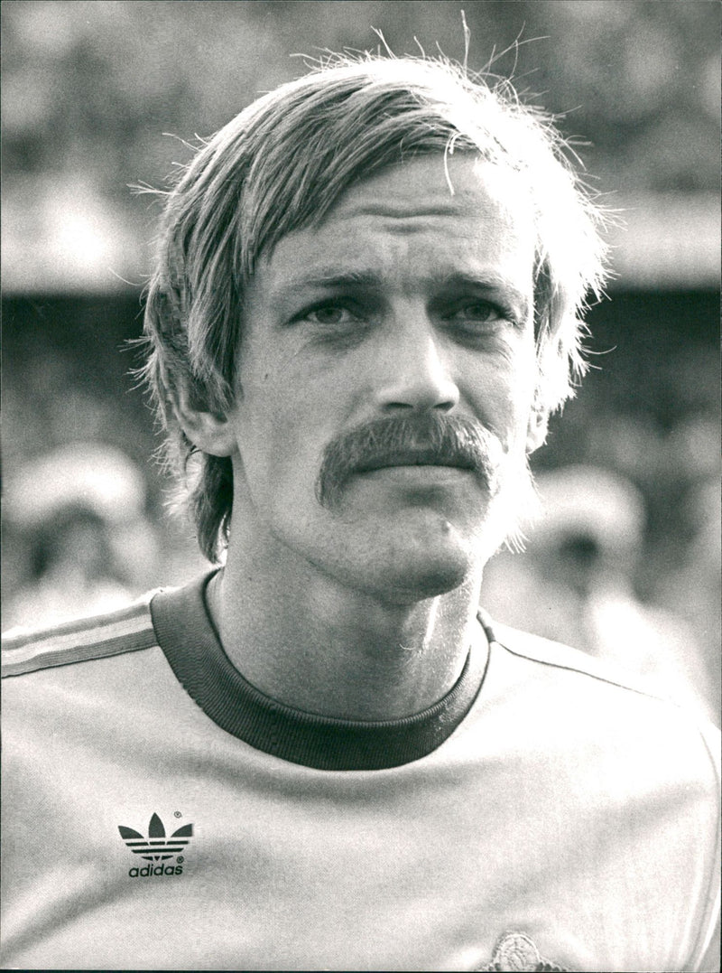 Staffan Tapper, footballer playing for Malmö FF. - Vintage Photograph
