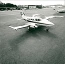 Swedair, regional airline. - Vintage Photograph