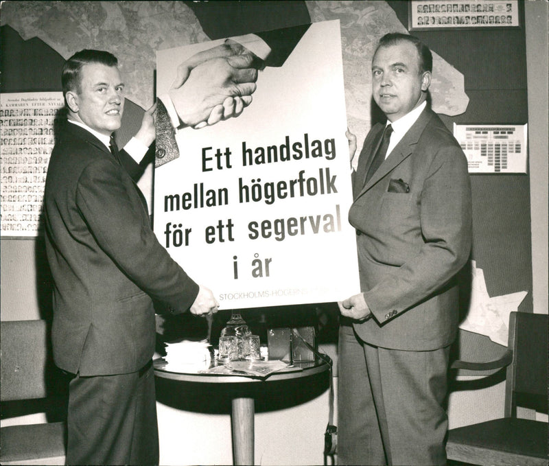 Birger Rosell, swedish politician. - Vintage Photograph