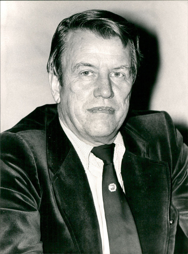 Birger Rosell, swedish politician. - Vintage Photograph