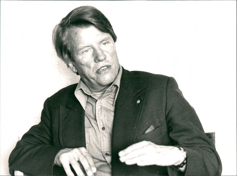 Birger Rosell, swedish politician. - Vintage Photograph