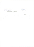 Michela Figini, Alpine skier from Switzerland. - Vintage Photograph