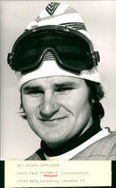 Paul Frommelt, Alpine skier from Liechtenstein. - Vintage Photograph