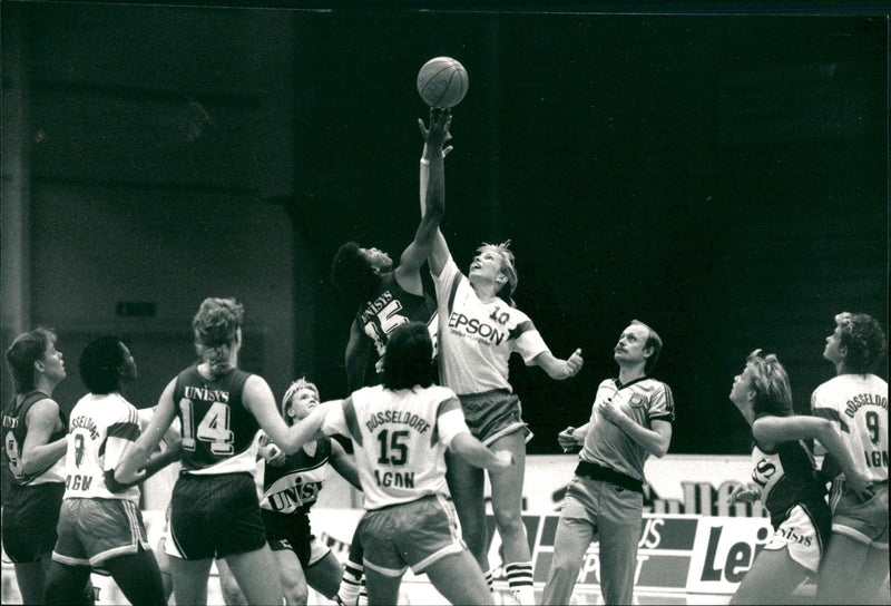 Solna Women's Basketball Team - Vintage Photograph