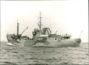 Defense marine recovery vessel. - Vintage Photograph