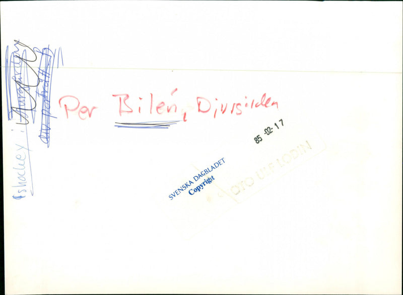 Per Bilén - Vintage Photograph