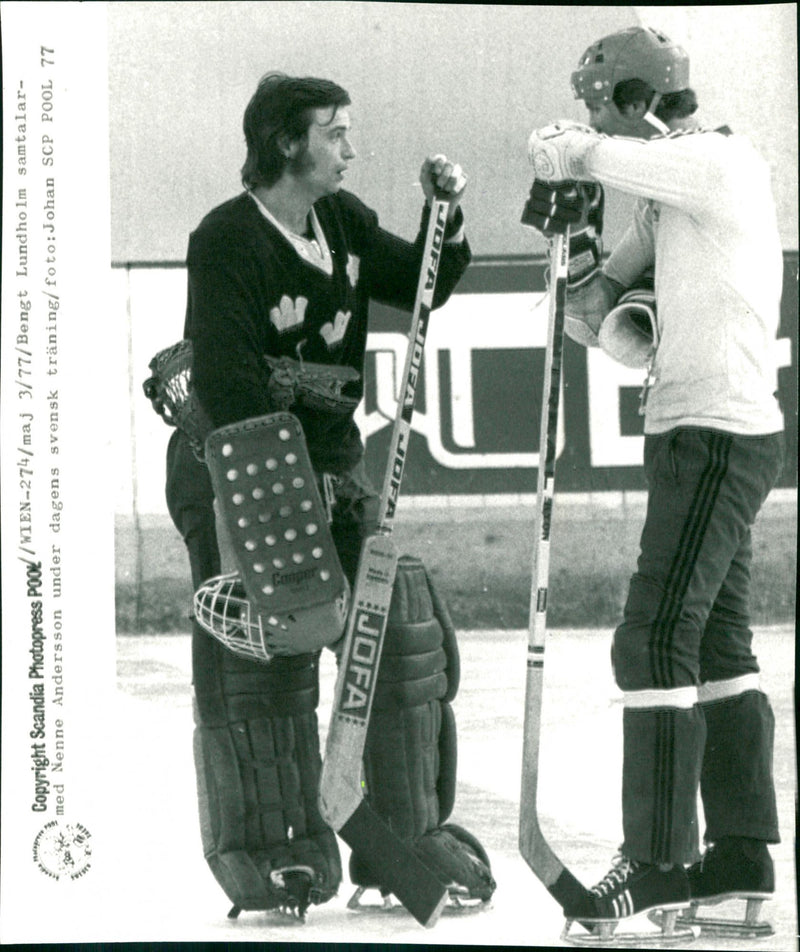 Andersson Lennart and Bengt Lundholm - Vintage Photograph