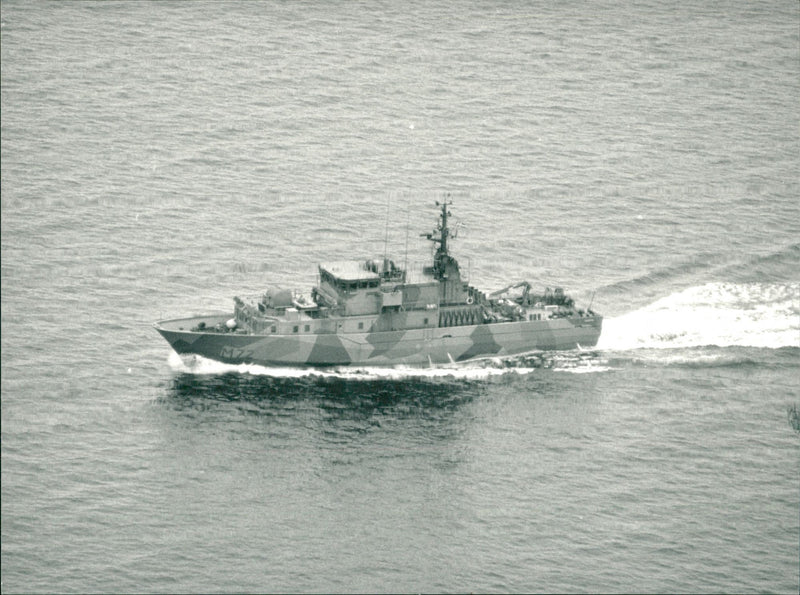 Marine; minesweepers - Vintage Photograph