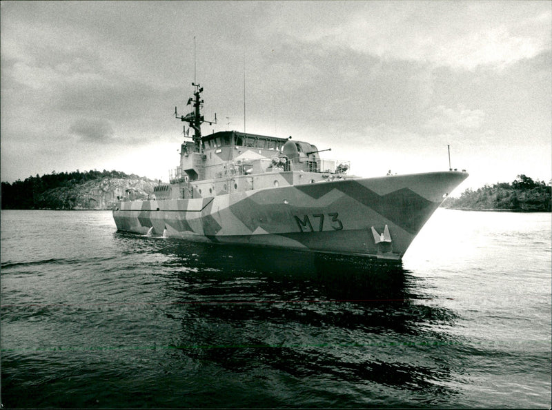 Marine; minesweepers - Vintage Photograph