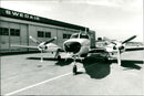 Marine Defense, Miscellaneous, Cessna aircraft - Vintage Photograph