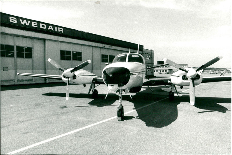 Marine Defense, Miscellaneous, Cessna aircraft - Vintage Photograph