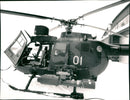 Marine: Helicopter - Vintage Photograph
