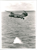 Marine: Helicopter - Vintage Photograph