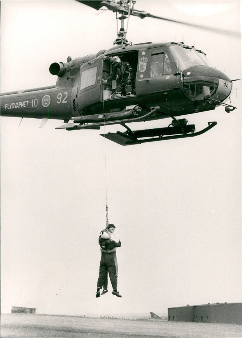 Marine: Helicopter - Vintage Photograph