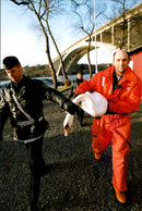 YMER HAS KNUCKLETAIL BROMMA ANIMALS SWAN AFTER BRIDGE - Vintage Photograph