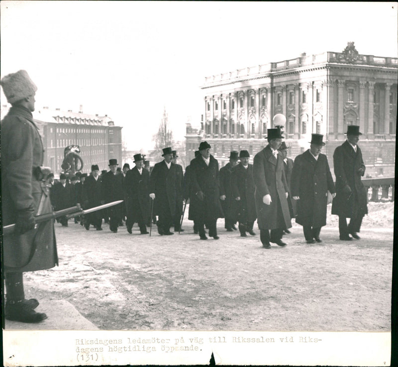 Riksdag - Vintage Photograph