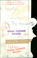 Kruuse and Brita Appelgren in "Concerto" by Chopin at the Opera - Vintage Photograph