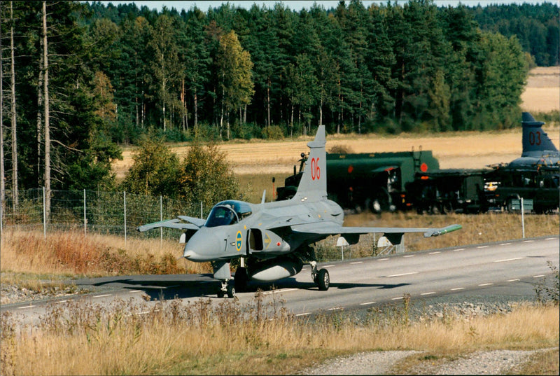 JAS 39 Gripen - Vintage Photograph