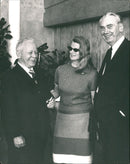 Mikhail Sholokhov, Lundqvist and Maria Wine - Vintage Photograph