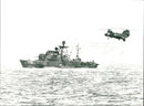 Defense Navy, Patrol boats. - Vintage Photograph