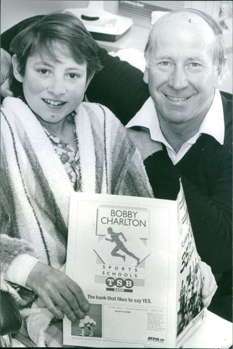 Bobby Charlton - Vintage Photograph