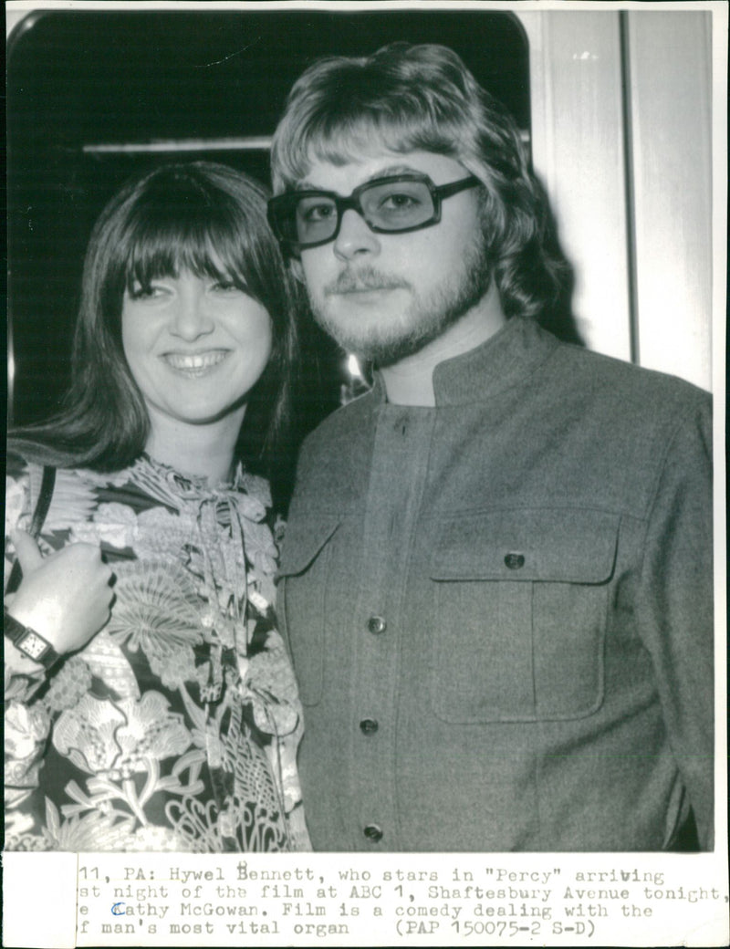 Hywel Bennett - Vintage Photograph