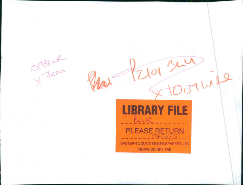 Blur - Vintage Photograph