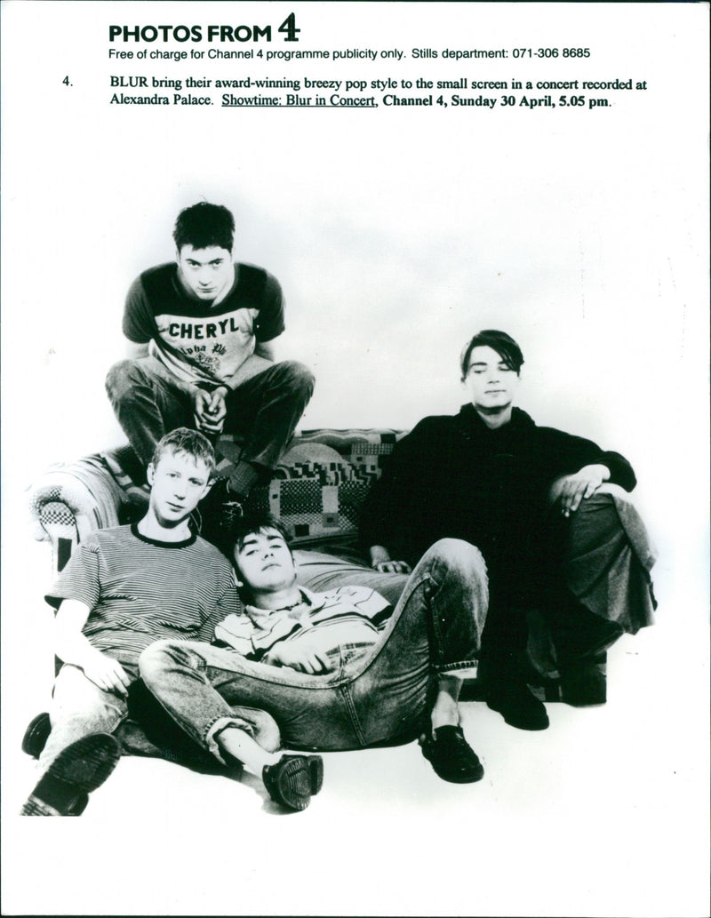 Blur in Concert - Vintage Photograph