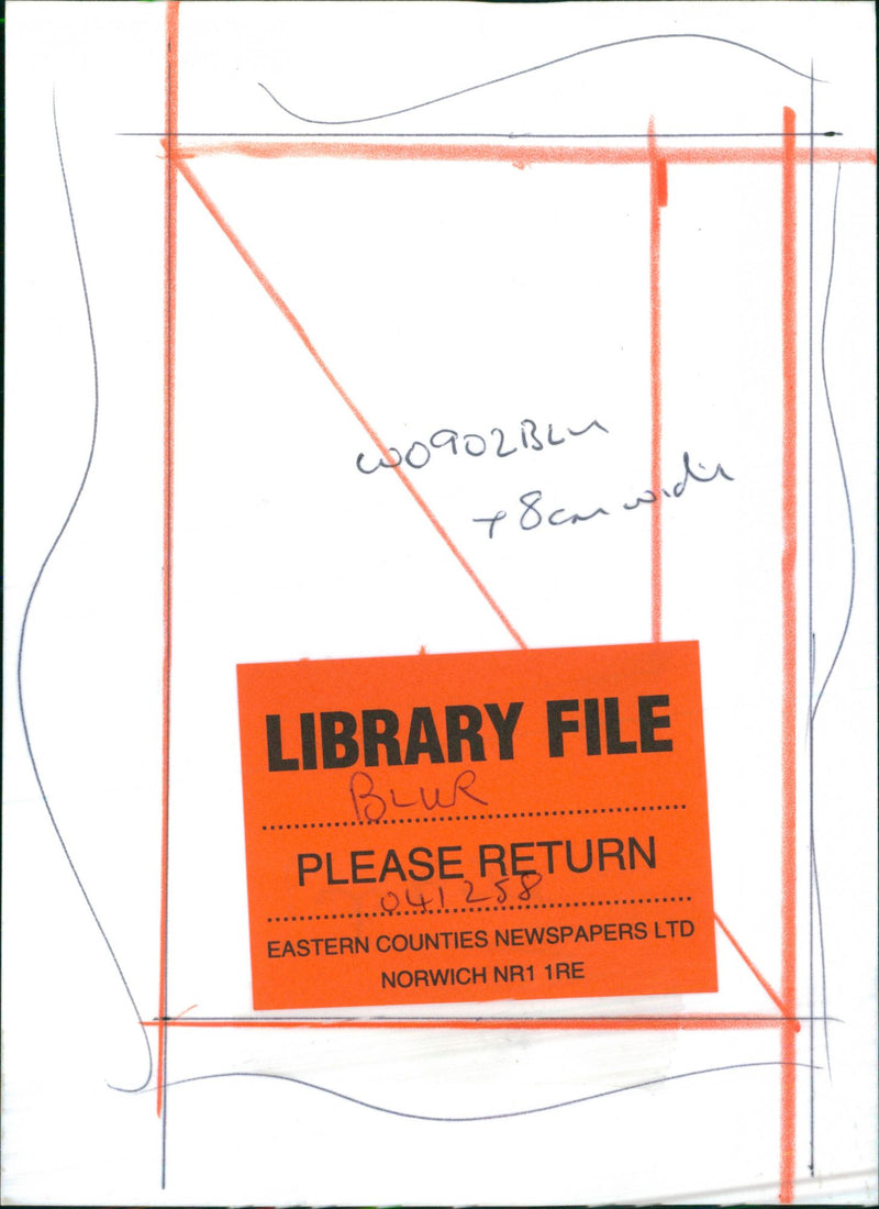 English rock band 'Blur' - Vintage Photograph