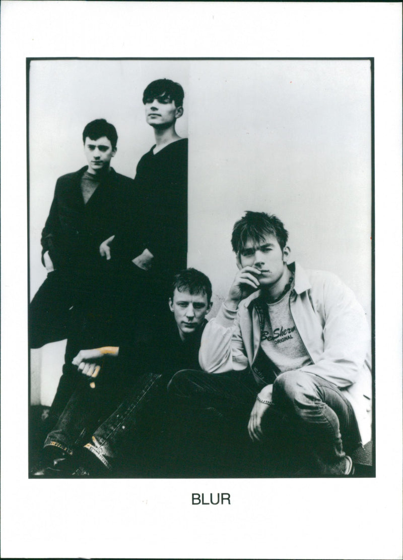 English rock band 'Blur' - Vintage Photograph