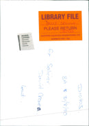 DAVID MUSIC - Vintage Photograph