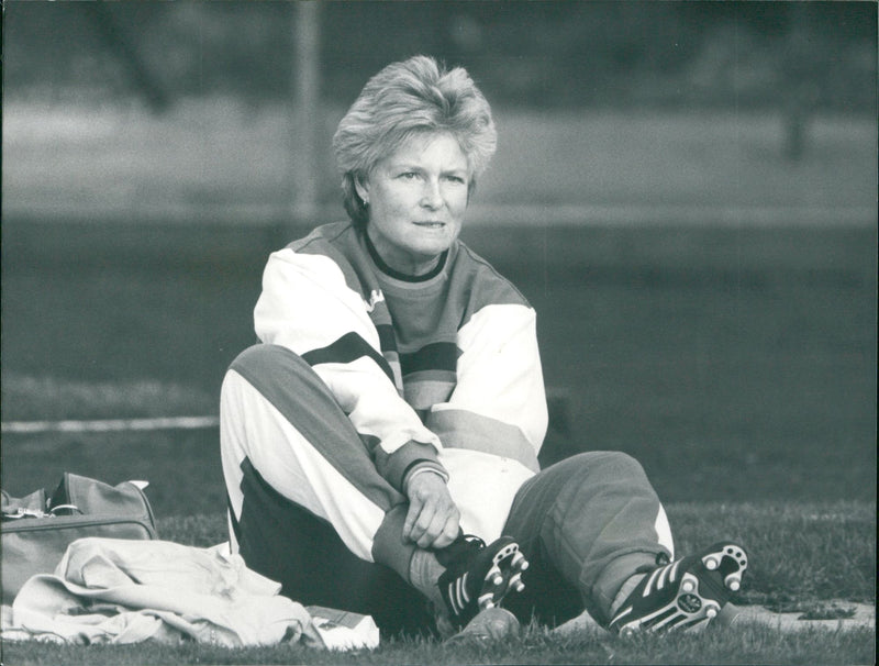 Football Gunilla Pajkull - Vintage Photograph