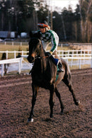 Jockey Susanne Berneklint - Vintage Photograph
