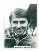 Willie Carson, rider. - Vintage Photograph