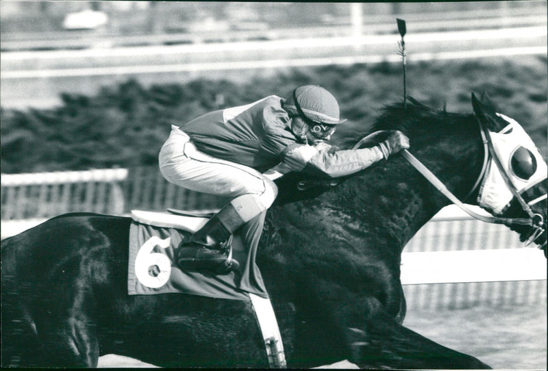 Steve Cauthen - Vintage Photograph