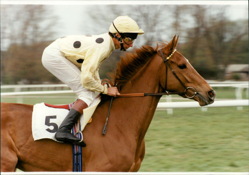 Steve Cauthen - Vintage Photograph