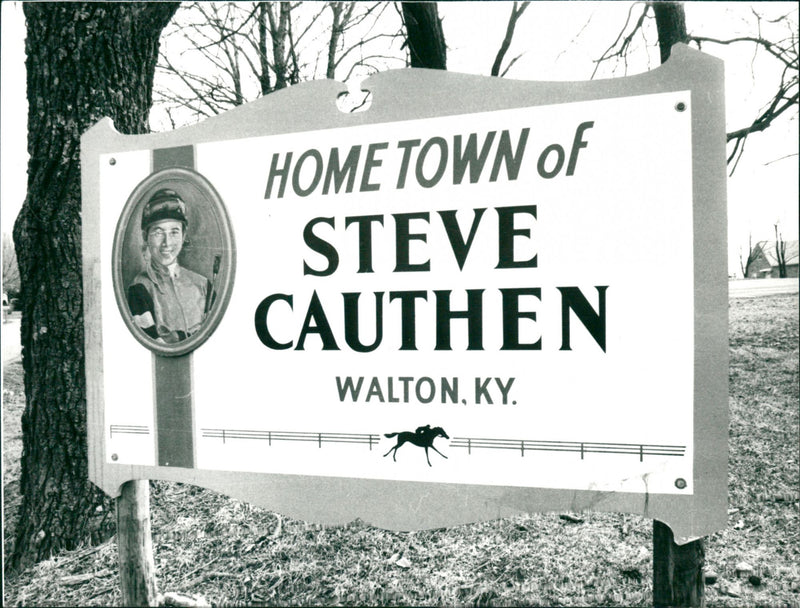 Steve Cauthen - Vintage Photograph