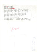 Steve Cauthen - Vintage Photograph