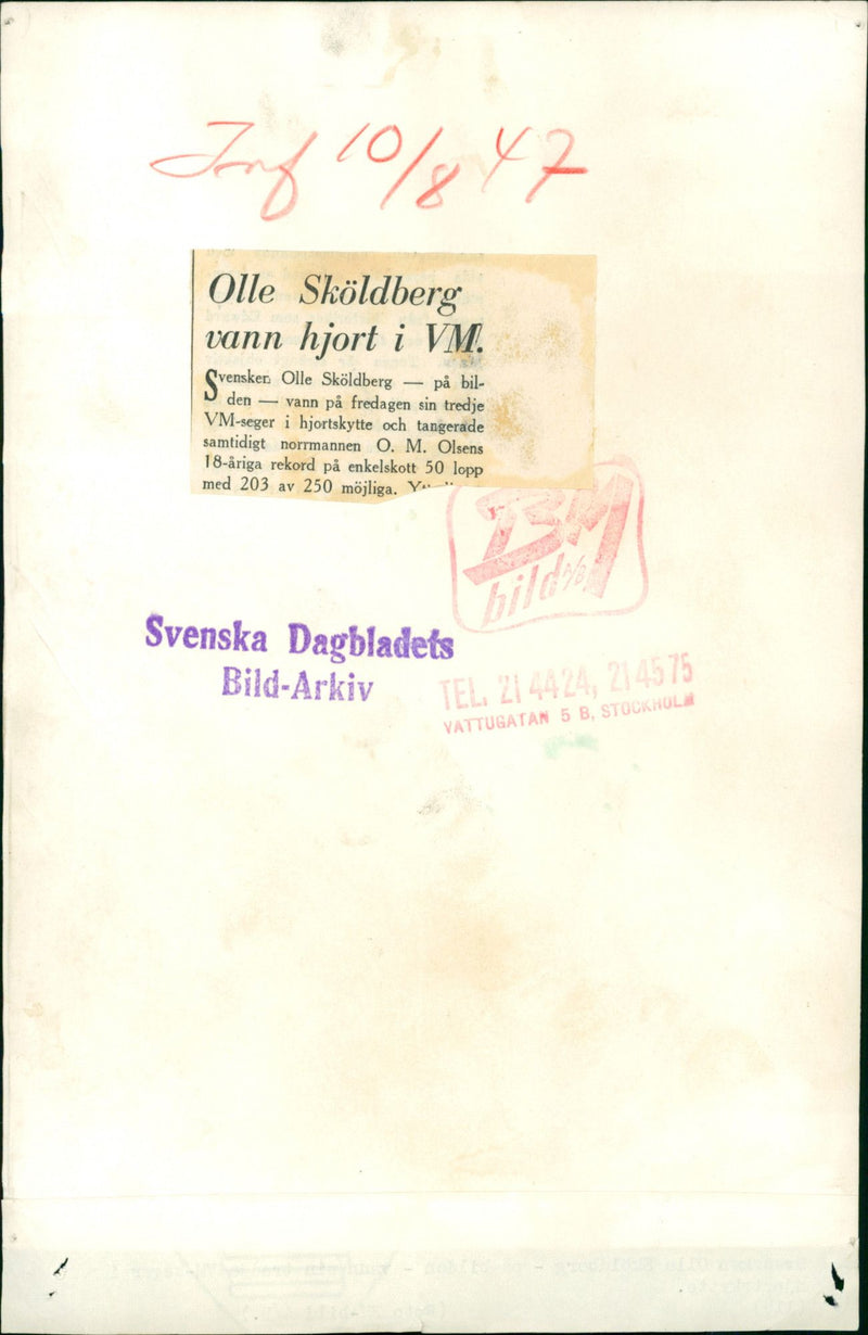 Olle Skoldberg - Vintage Photograph
