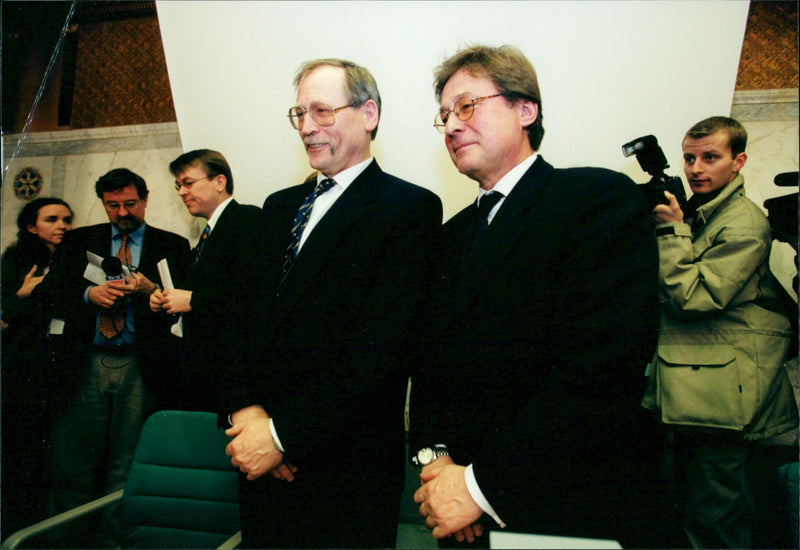 Telia and Norwegian Telenor merge - Vintage Photograph