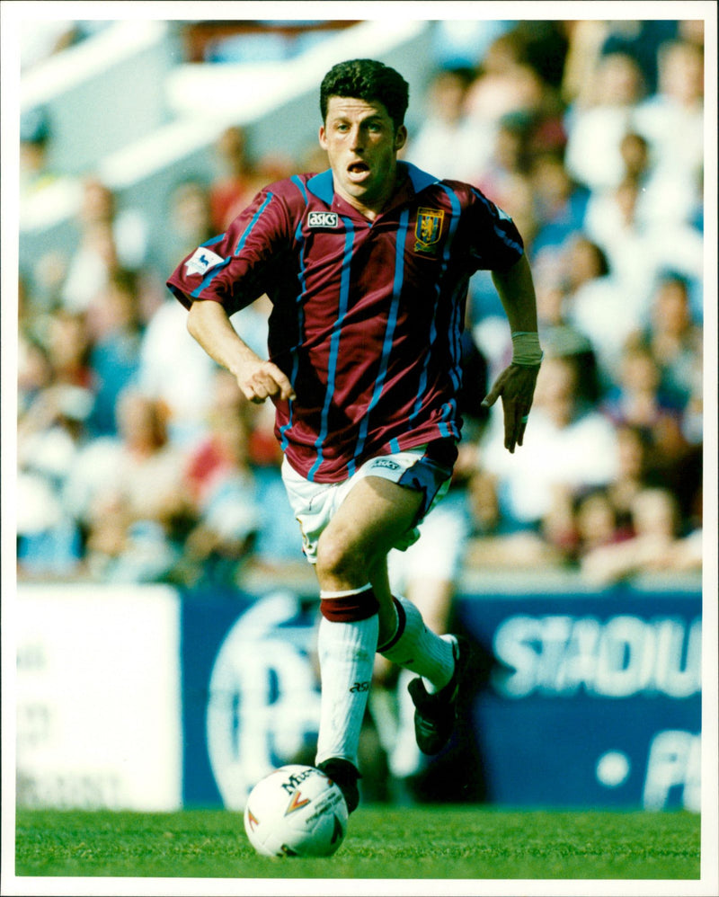 Andy Townsend Aston Villa FC - Vintage Photograph