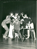 Cecco Angiolieri The Italian Institute's poetry evening - Vintage Photograph