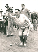 Prince Bertil (Bertil Gustaf Oskar Carl Eugen) Duke of Halland  Playing Boule - Vintage Photograph