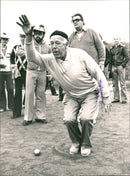 Prince Bertil (Bertil Gustaf Oskar Carl Eugen) Duke of Halland Playing Boule - Vintage Photograph