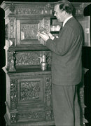 The Royal House Prince Bertil, (Bertil Gustaf Oskar Carl Eugén) Duke of Halland in His Villa in Djurgårdsbrunnskanalen - Vintage Photograph