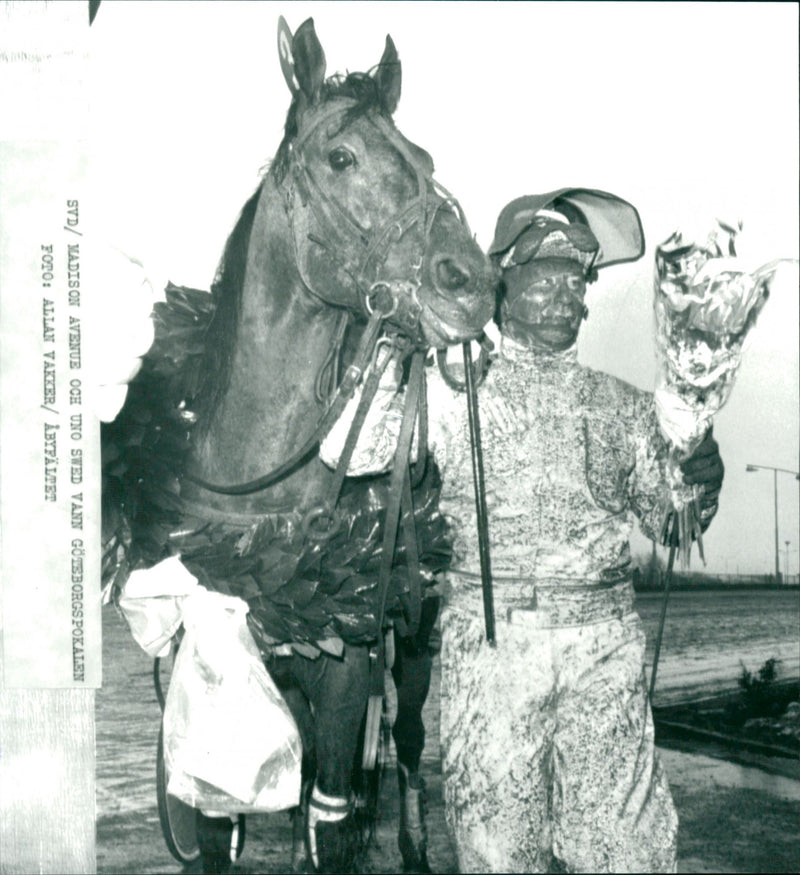 "Uno Swed" at Madison Avenue - Vintage Photograph