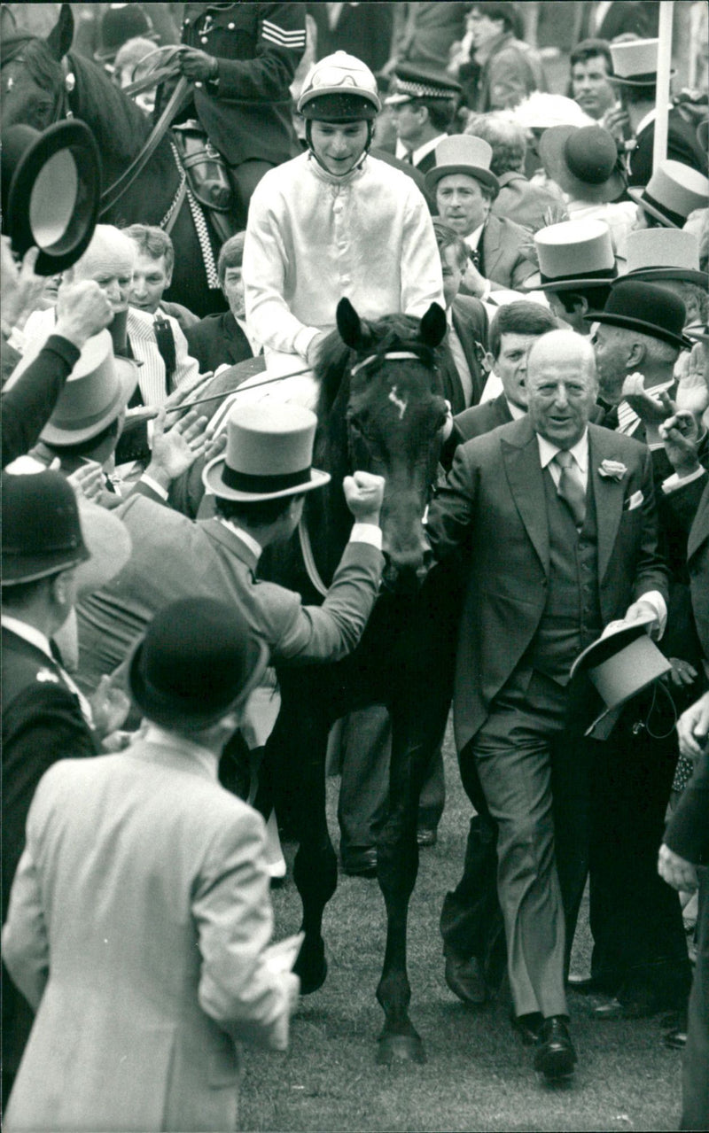 Steve Cauthen - Vintage Photograph