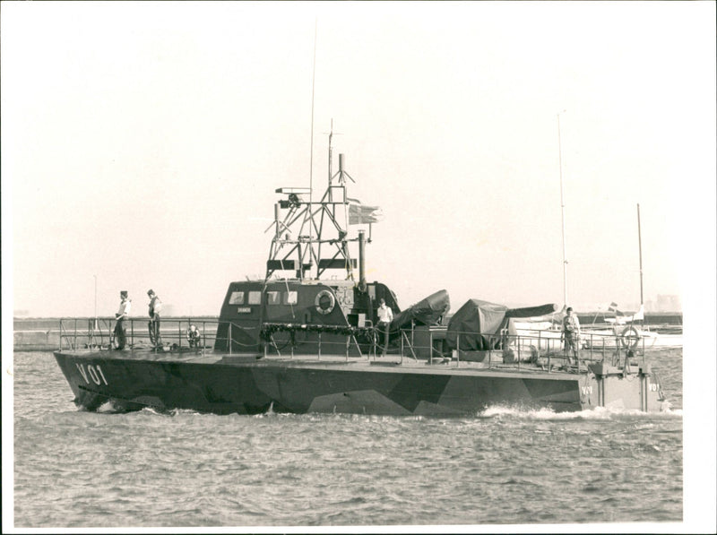 HMS Skanör - Vintage Photograph