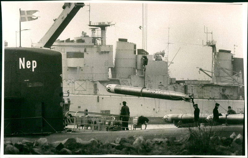 Marine U-boat Yacht - Vintage Photograph