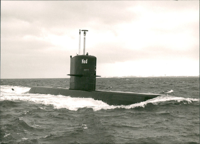 Najad Submarine - Vintage Photograph